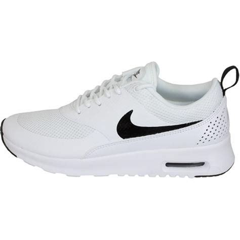 neuester nike weiss mit schwarzer lasche|Nike de schuhe weiß.